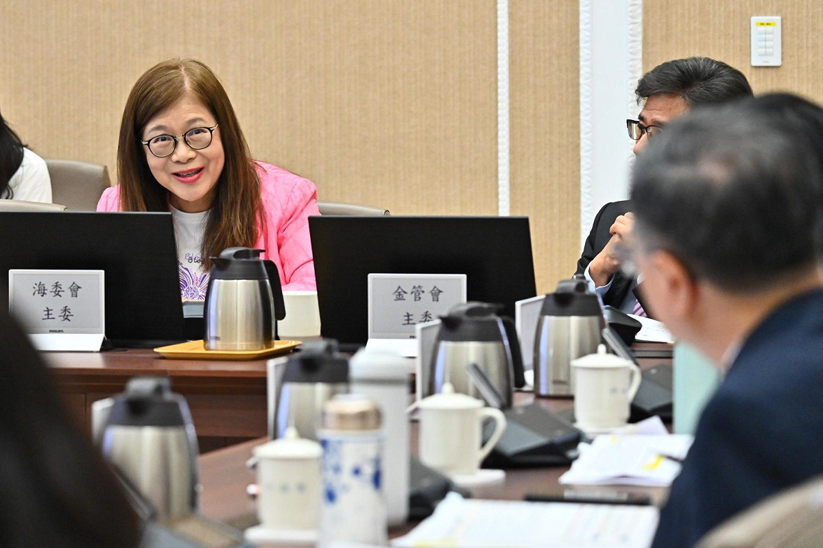 海委會主委管碧玲。 圖：行政院提供