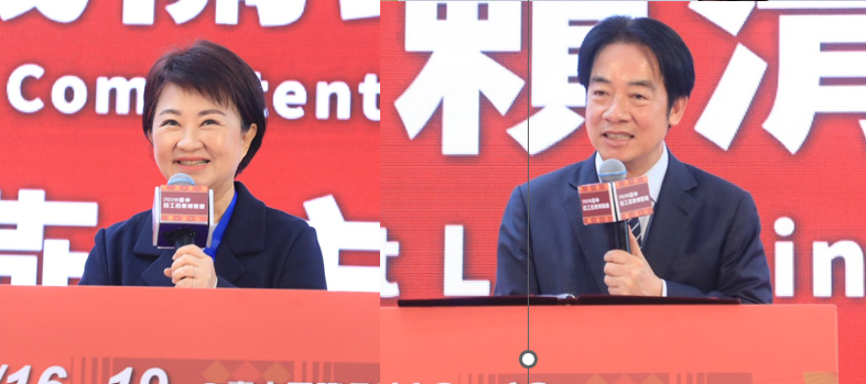 近期公布的一份最新民調報告顯示，台中市長盧秀燕(左)的施政滿意度高達 53.9%，遠高於總統賴清德的 39.3% 。有學者分析認為，盧秀燕可能憑藉著不疾不徐的氣質與強硬的賴清德形成對比，並吸引那些「想換換口味」的選民支持。 圖：台中市政府/提供 Newtalk合成