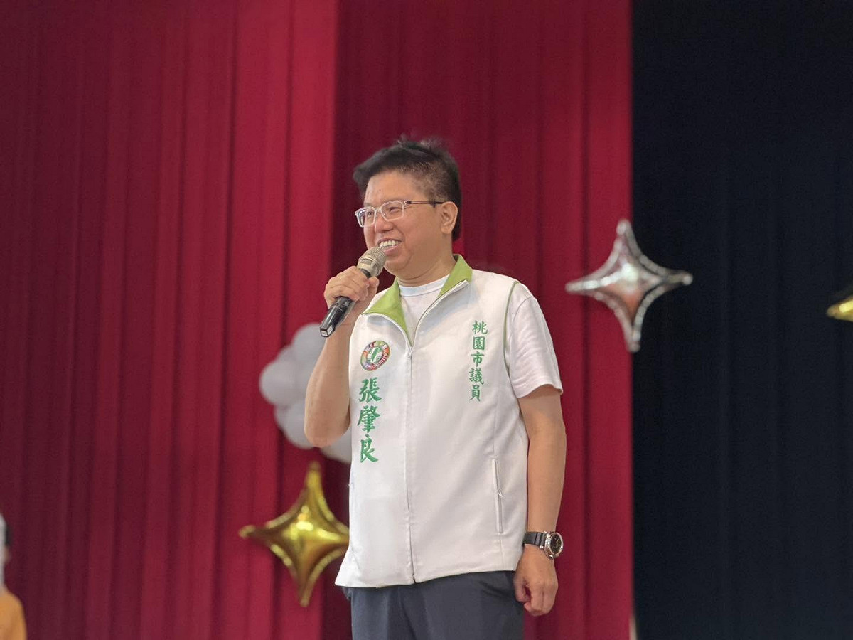 民進黨桃園市議員張肇良 圖：翻攝自張肇良臉書