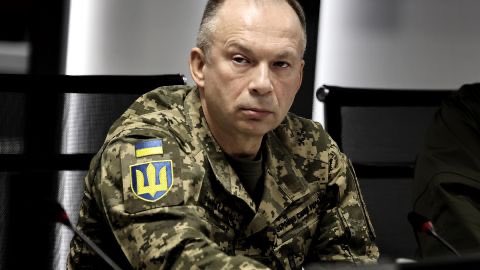 烏克蘭武裝部隊總司令瑟爾斯基。 圖：翻攝自 @UkrReview X 帳號