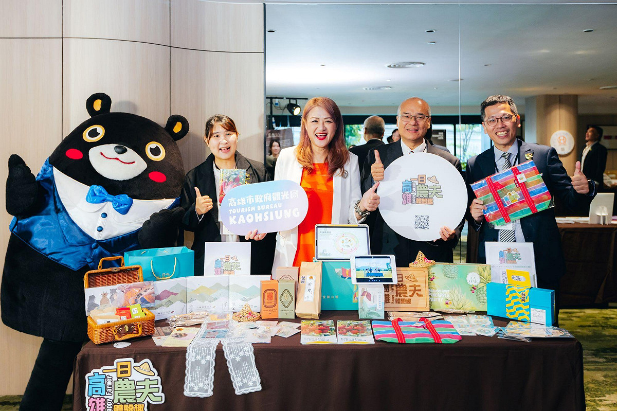 高市府農業局赴馬來西亞展開為期6天的「高雄農村旅遊」推廣活動。 圖：高雄市政府農業局/提供