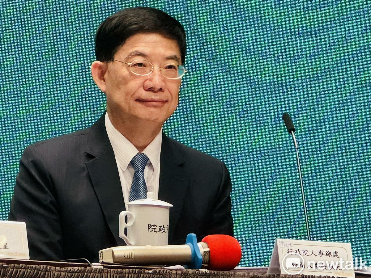 人事行政總處副人事長張秋元。 圖：謝莉慧/攝