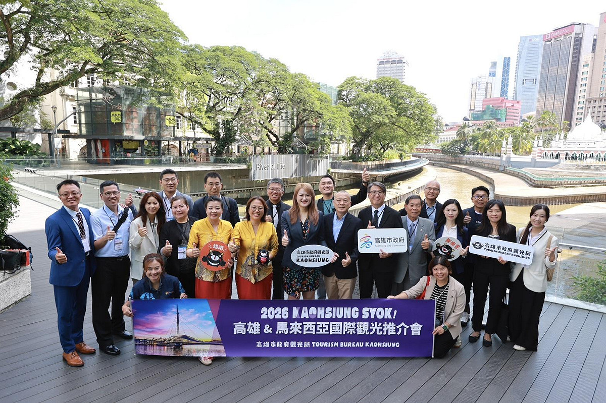 高雄國際觀光隊拜會馬來西亞女性旅遊導遊協會。 圖：高雄市觀光局/提供
