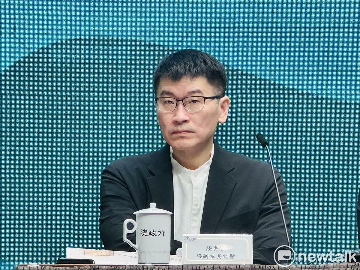 陸委會副主委梁文傑。 圖：謝莉慧/攝（資料照）