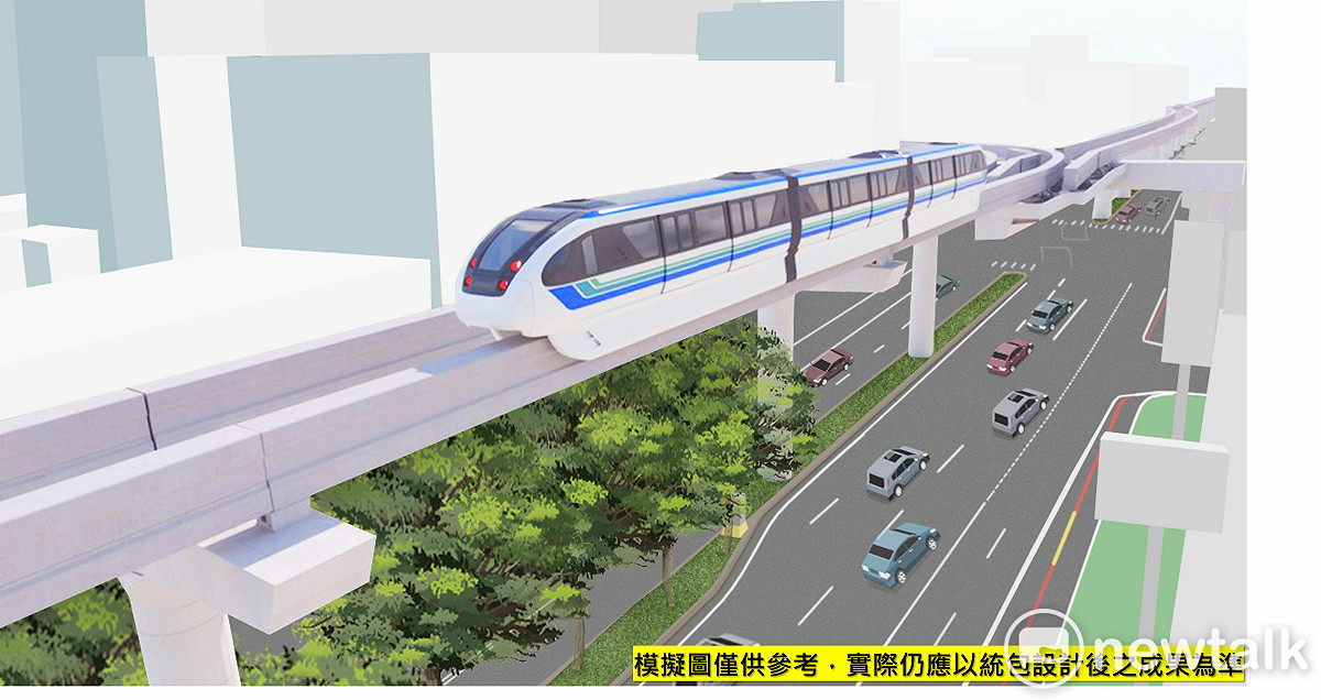 台南市捷運進度最快的第一期藍線計畫，基本設計工程經費獲行政院公共工程委員會審議通過，核定總經費312.74億元。 圖：台南市政府提供