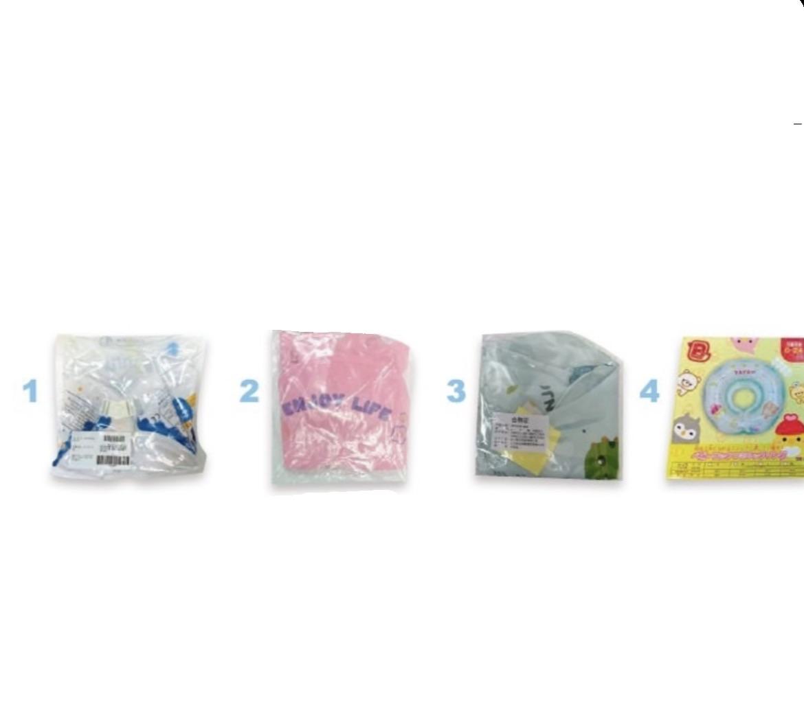 檢視本次樣品有6件不符標示基準規定，而圖中4件皆不符規範。 圖：消基會／提供