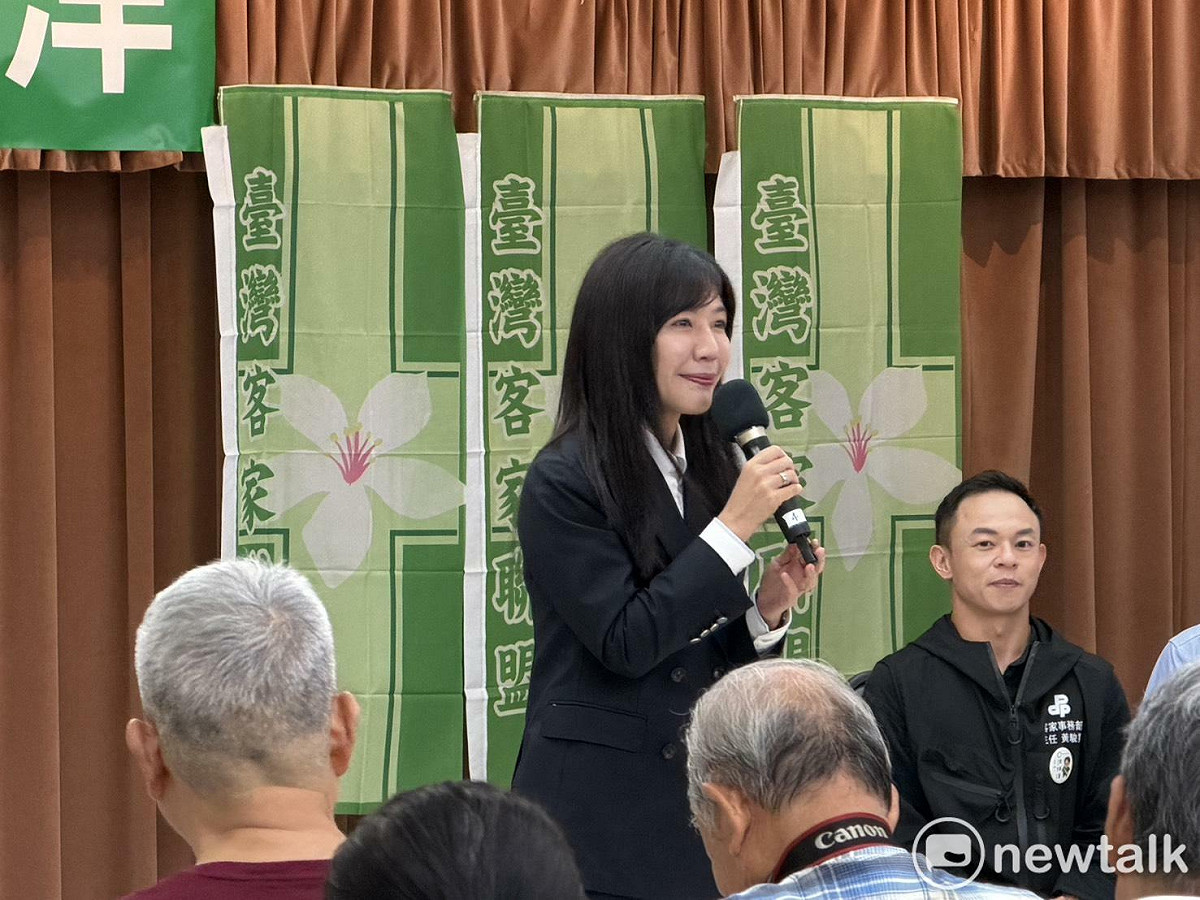 民進黨台北市黨部主委吳沛憶。 圖：高逸帆／攝