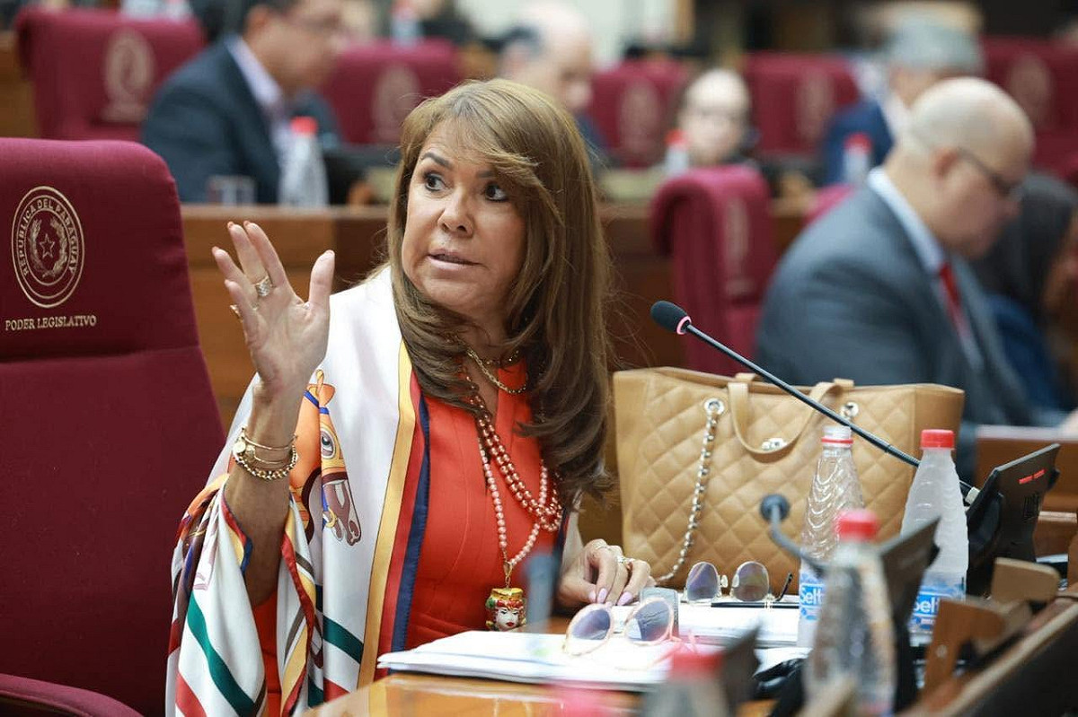 巴拉圭參議員阿馬里利亞。 圖：翻攝Celeste Amarilla de Boccia臉書