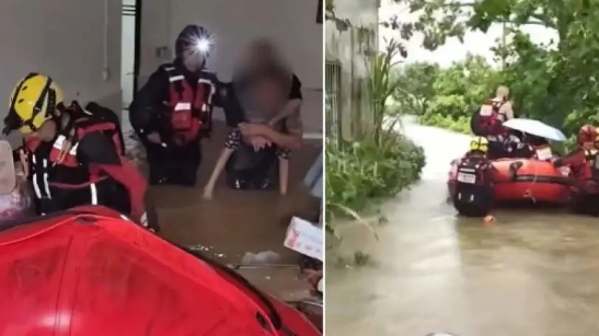 天漏了 一天降下65個西湖! 廣西特大暴雨釀水壩潰堤 珠江77支流超警洪水