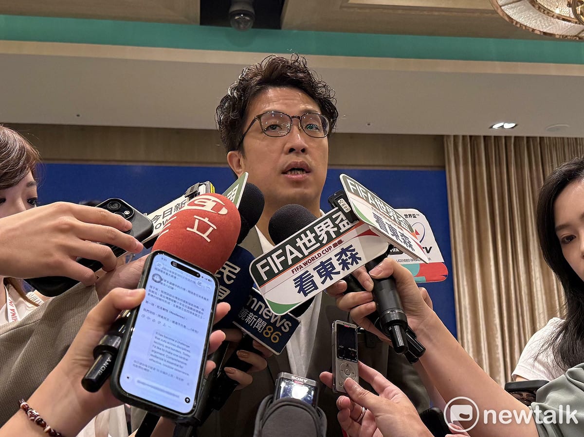 民進黨台北市長參選人沈伯洋。 圖：周煊惠 ／ 攝