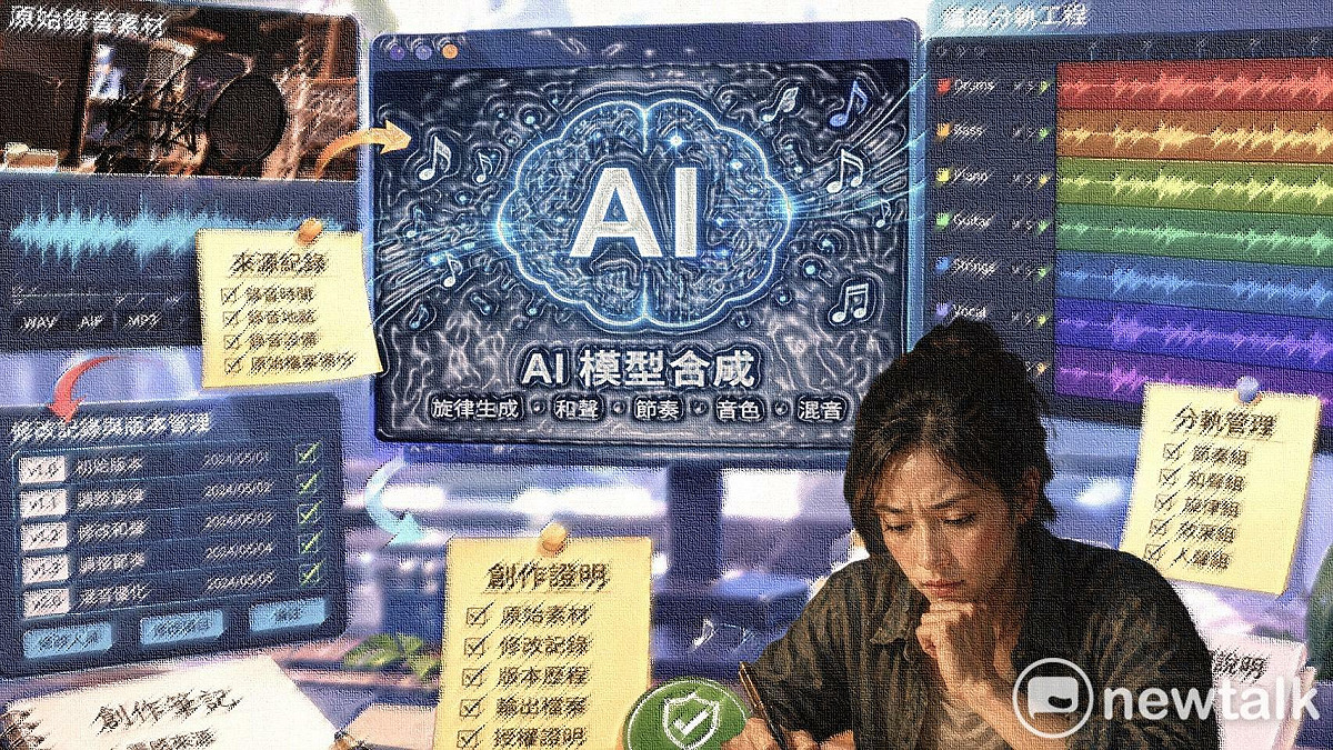 朱玉昌觀點》AI生成歌曲不扛責 創作者如何避雷