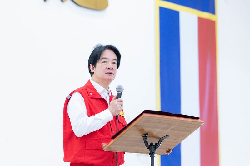 賴清德要國軍保護人民。 圖：總統府提供（資料照）