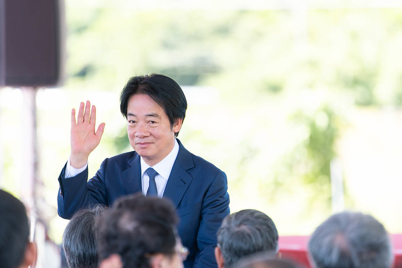 賴清德感謝侯友宜推動長照政策。 圖：總統府提供
