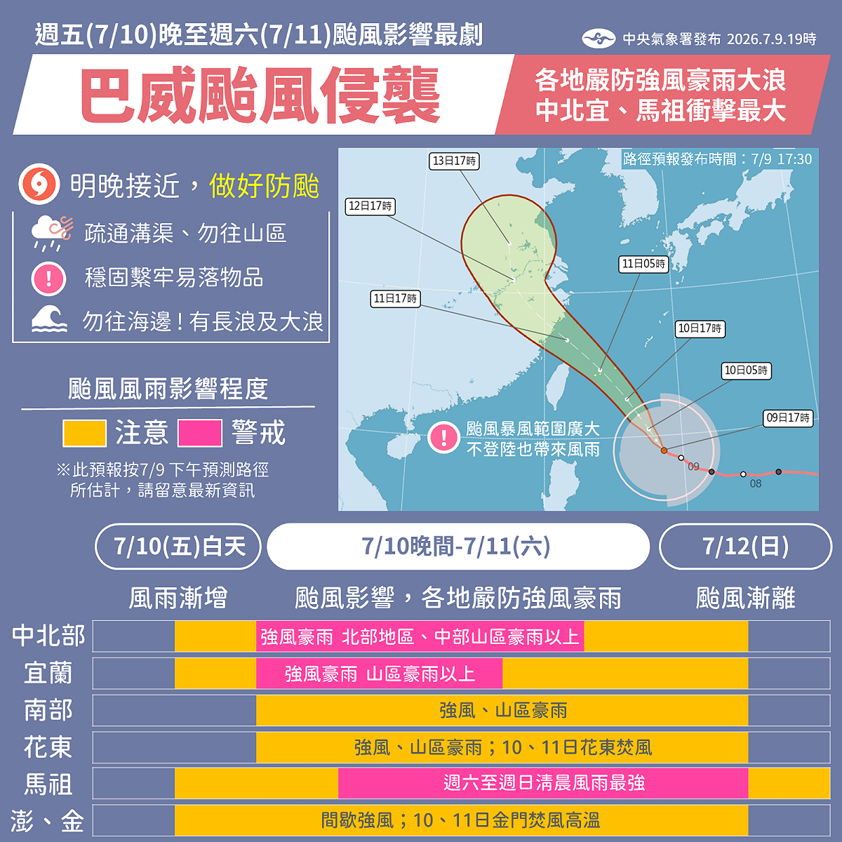 圖：中央氣象署/提供