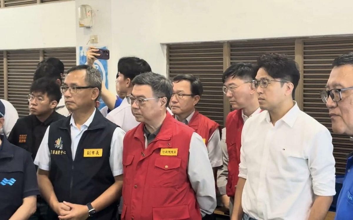 防颱視察變助選造勢？國民黨：卓榮泰角色錯亂