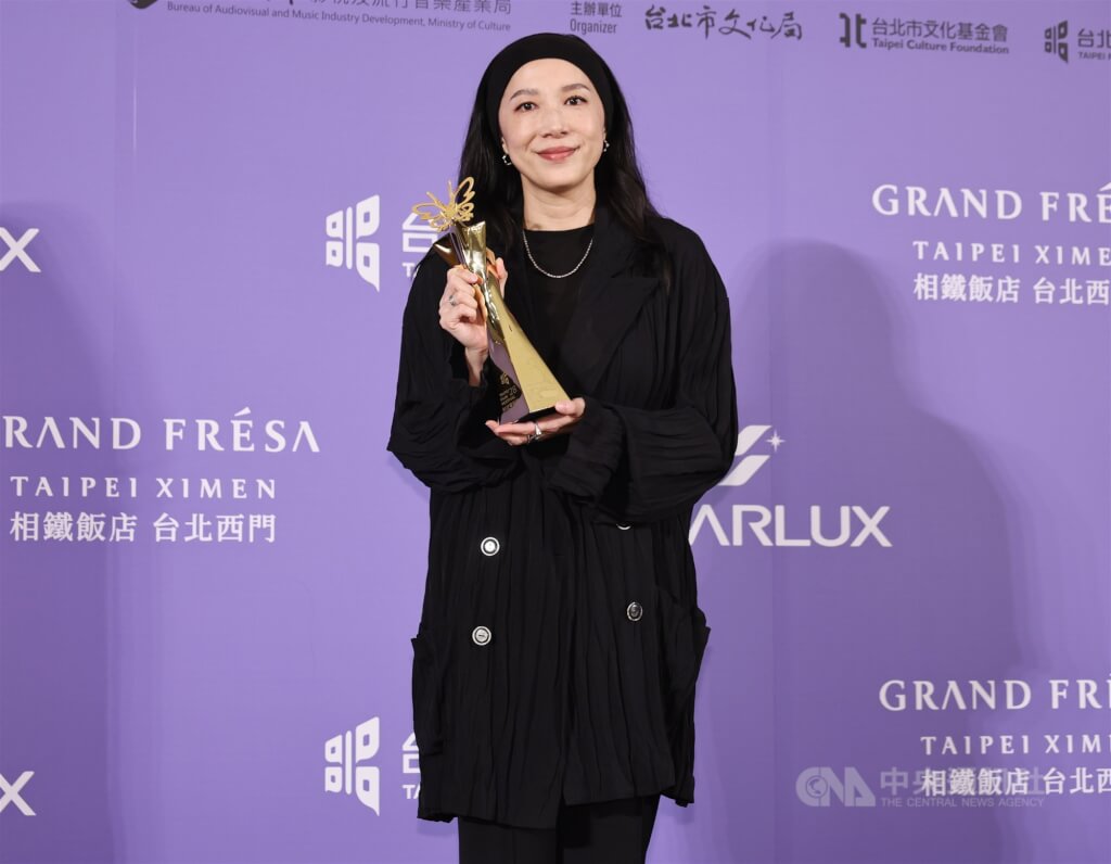 電影「大濛」造型設計許力文（圖）拿下最佳造型設計。 圖：中央社提供
