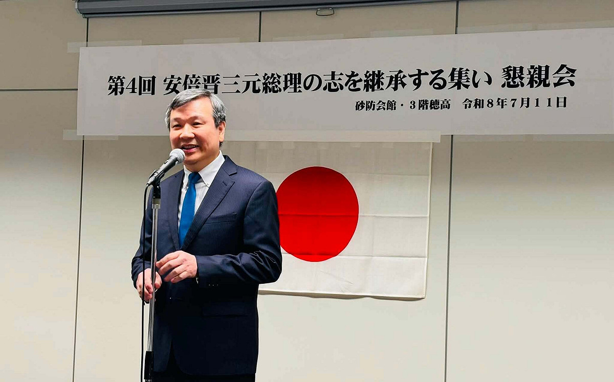 李逸洋出席安倍遺志紀念會 與高市早苗、安倍昭惠同席彰顯台日情誼