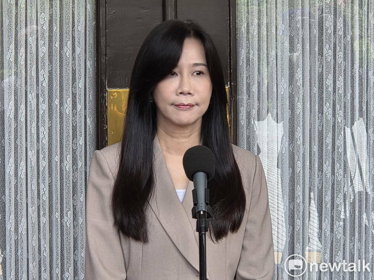 國民黨立委萬美玲出面回應兒子佀廣洋的退出國民黨提名聲明。 圖：黃建豪/攝（資料照）