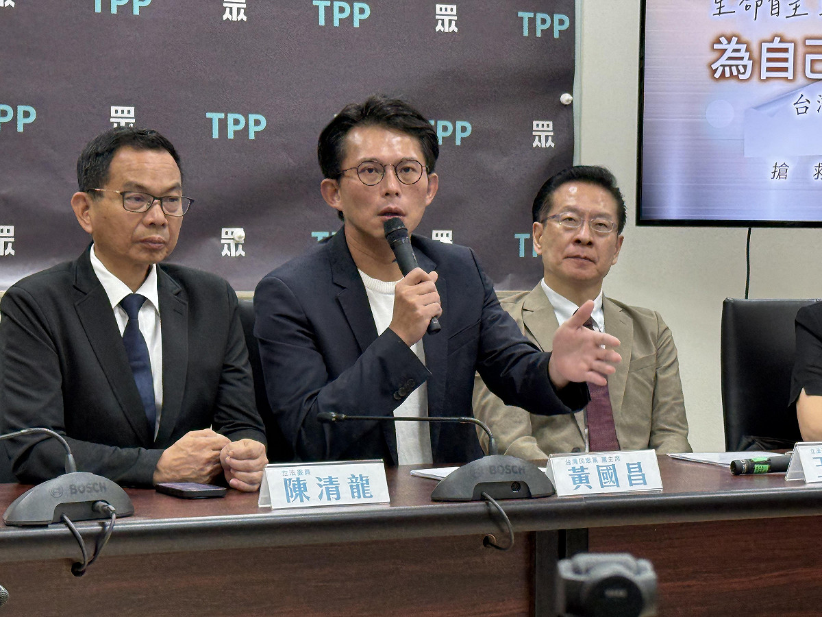 民眾黨主席黃國昌。 圖：周煊惠 / 攝