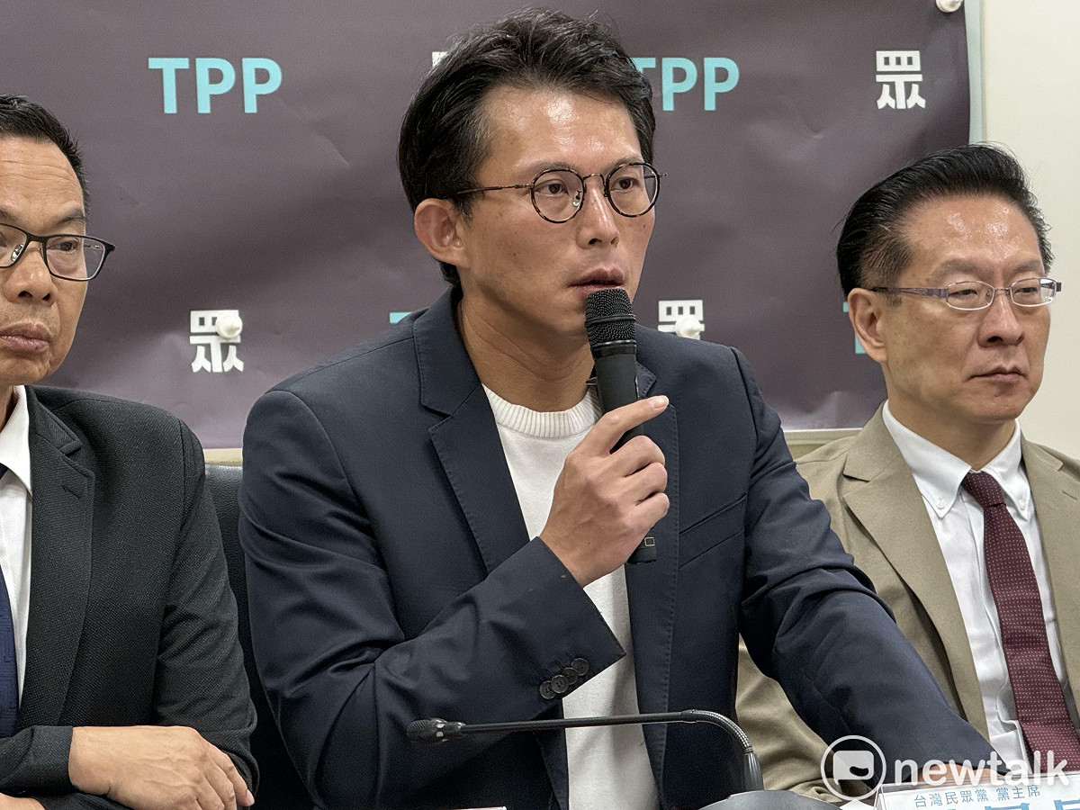 民眾黨主席黃國昌。 圖：周煊惠 / 攝