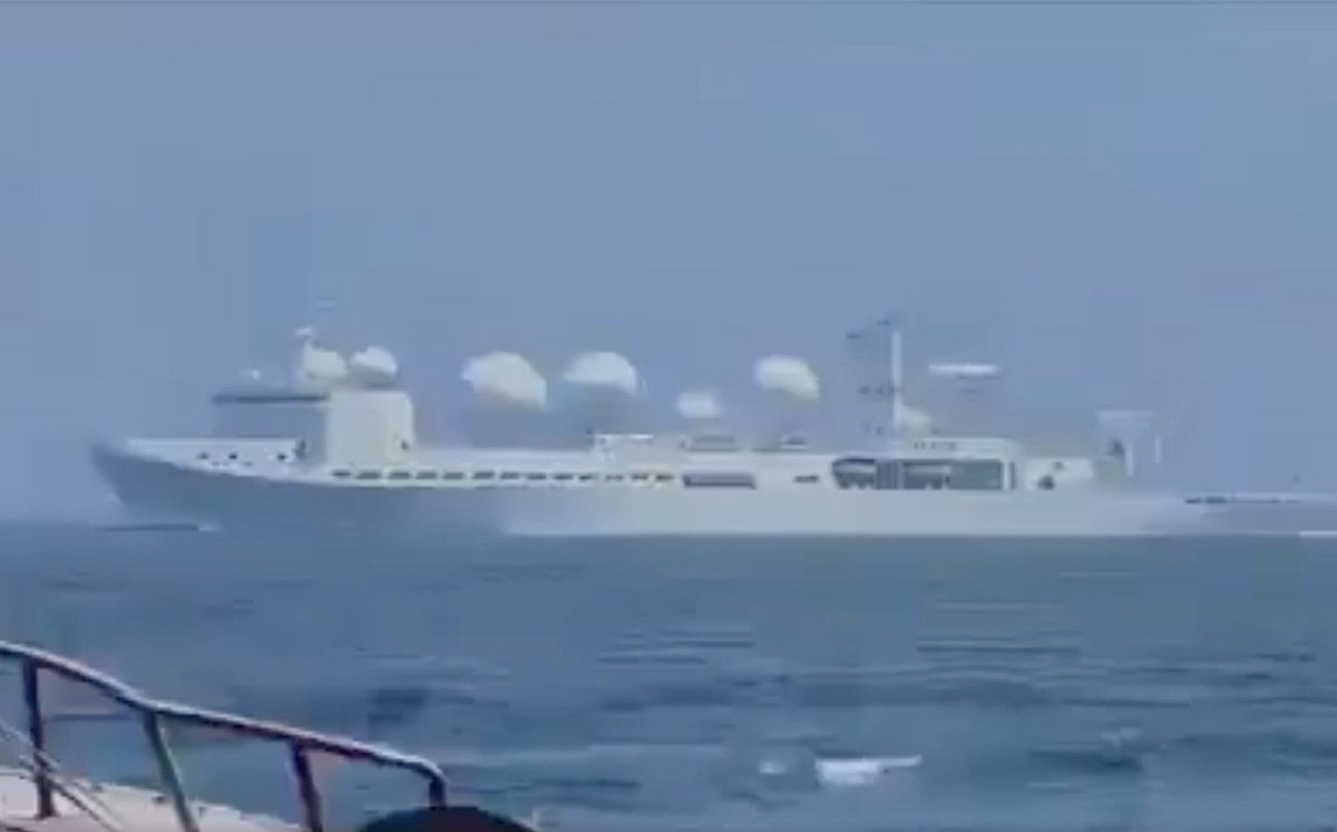 (影) 中國暗助伊朗? 海上情報船、軍機追蹤美軍動態 3貨機從雷達消失疑送軍火