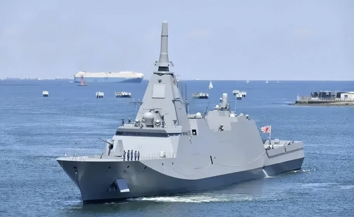 日本「最上」級護衛艦搭載「獨角獸」一體化桅杆，印日將以此技術展開首次防務裝備聯合研發。 圖：翻攝自 騰訊網 軍武次位面