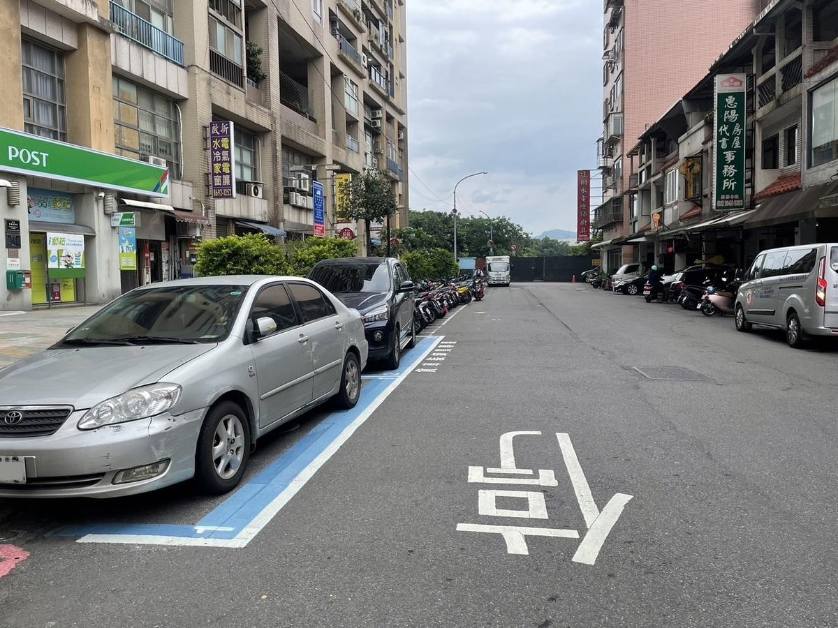 民眾提問在台灣不違規很難嗎？引爆上千位網友熱烈討論。（停車示意圖） 圖：新北市交通局／提供（資料照）