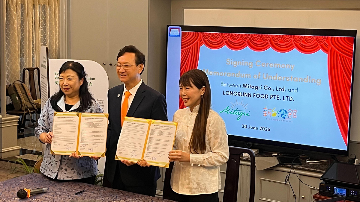 首屆「臺灣蔬食國際美食節」系列活動於2026年5月至9月在新加坡盛大展開。 圖：童振源提供