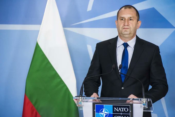 保加利亞總統魯門·拉德夫（Rumen Radev）宣布，保加利亞將退出支持烏克蘭的「意願聯盟」。 圖:翻攝自X帳號@__Inty__