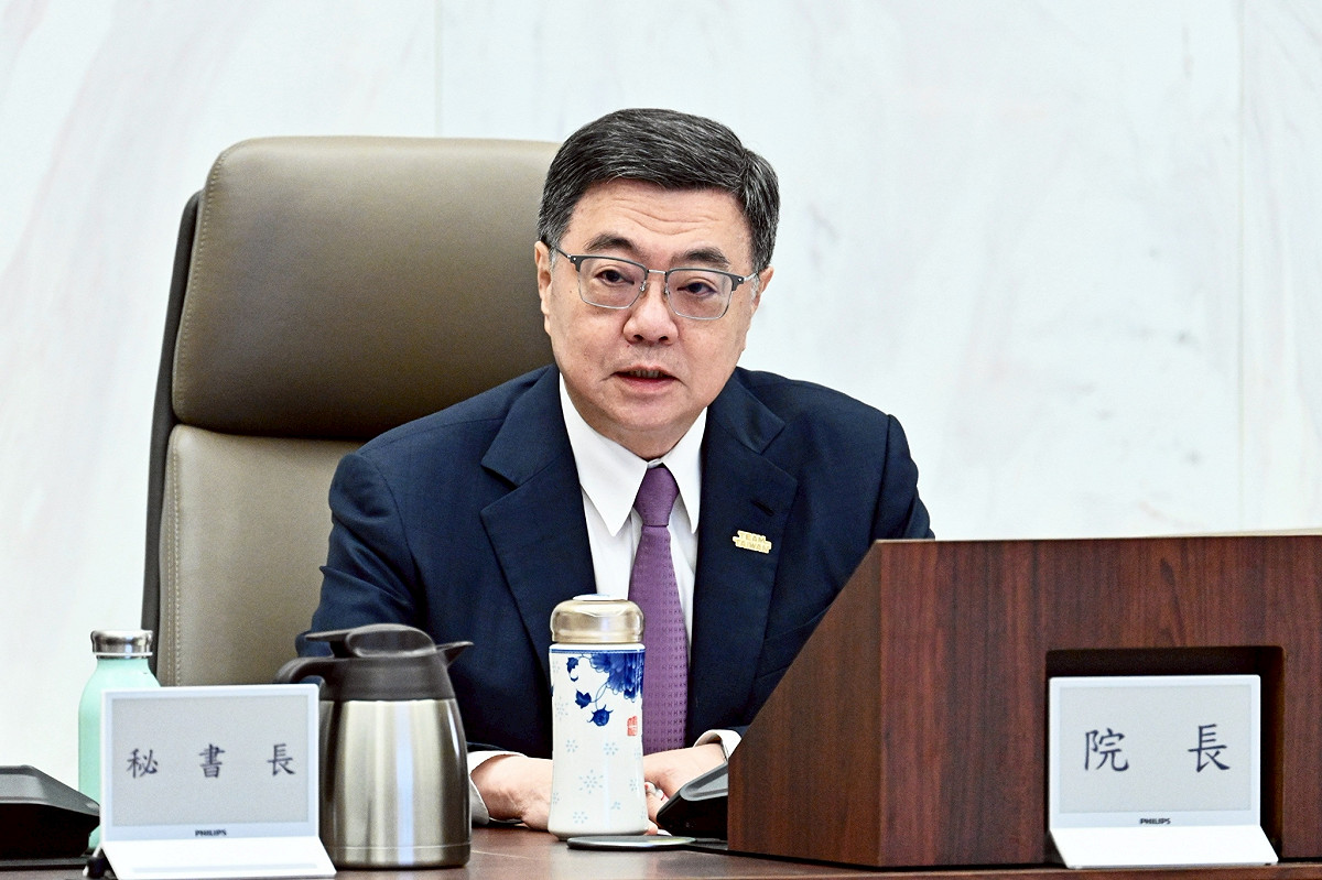 行政院會16日通過財政部「青年安心成家購屋優惠貸款」（下稱青安貸款）3.0（下稱青安3.0），8月1日上路。圖為行政院長卓榮泰。 圖：行政院提供