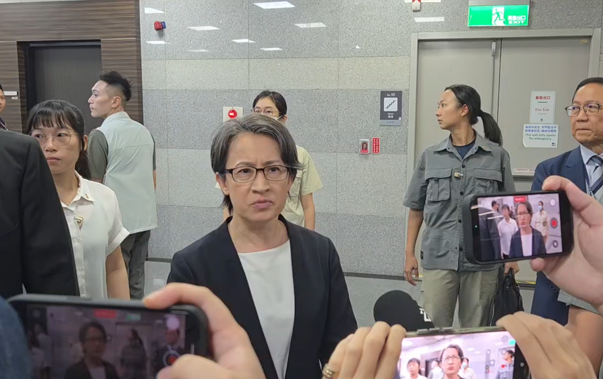 蕭美琴說，中國到處打壓我國生存空間。 圖：翻攝畫面