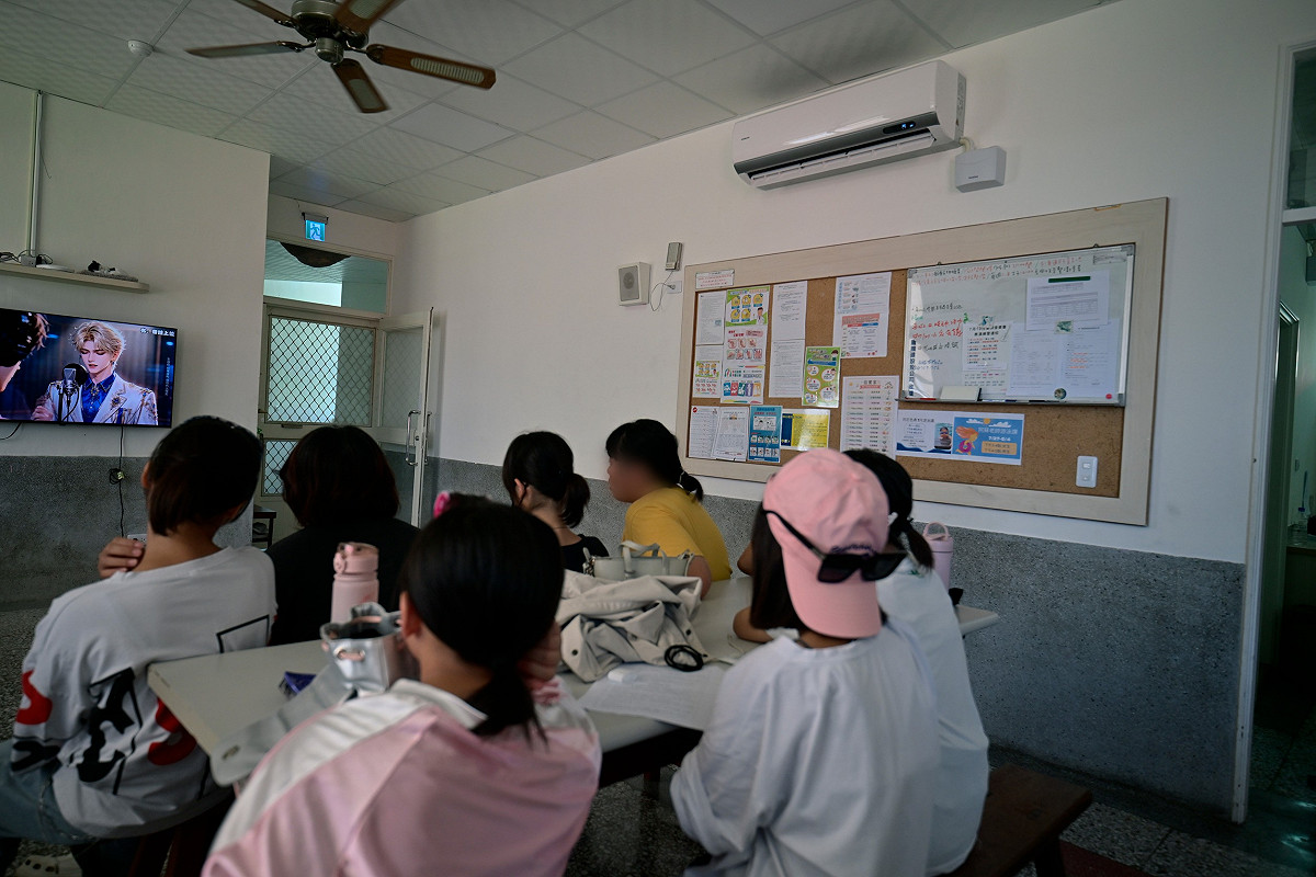 江許笋文教基金會協助全院新裝設34臺冷氣，讓院童舒適度過炎夏。 圖/ 財團法人江許笋文教基金會提供