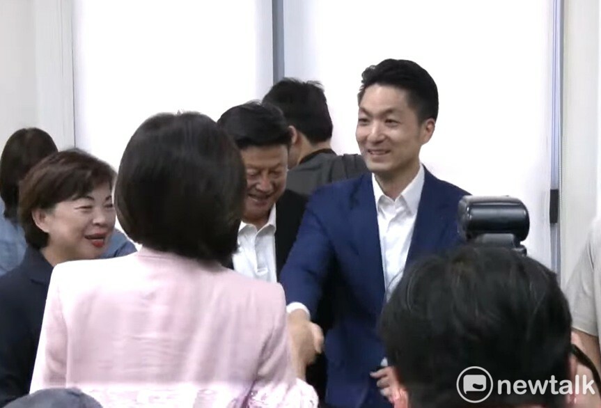 台北市長蔣萬安與國民黨立法院黨團會面，商討致癌油事件對策。 圖：黃建豪／攝（資料照）