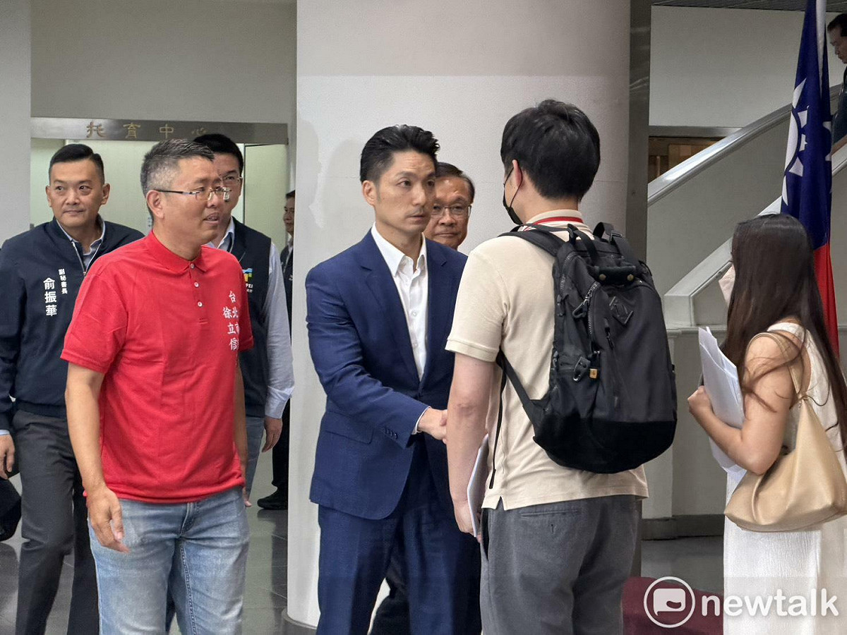 蔣萬安表示，一定會從嚴、從速、從重處理。 圖：高逸帆／攝