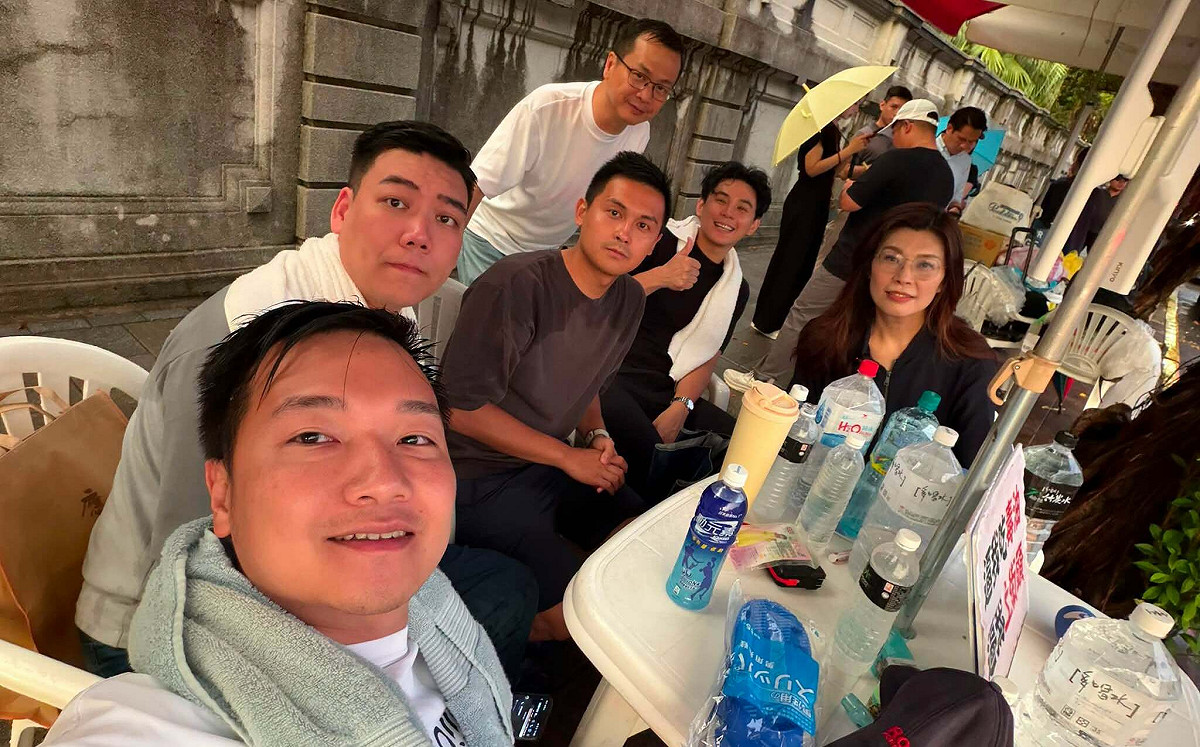 藍青年絕食抗議致癌油！ 自家人曝行動背後影武者 更揭目的是為了「這個」....