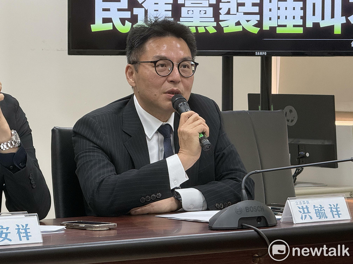 民眾黨立委洪毓祥。 圖：周煊惠 / 攝