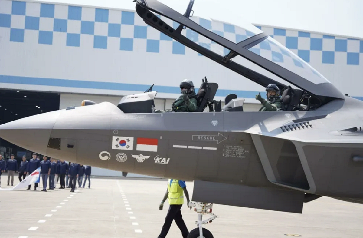 韓國 KF-21「獵鷹」（Boramae）戰機。 圖：翻攝自 鼎盛沙龍