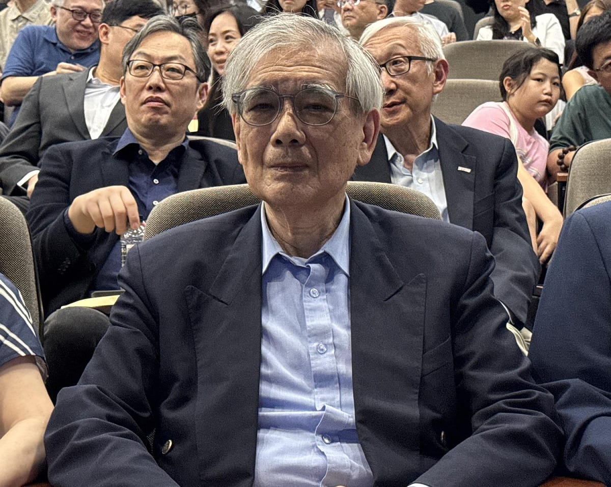 李安妮夫婿賴國洲。 林朝億拍攝
