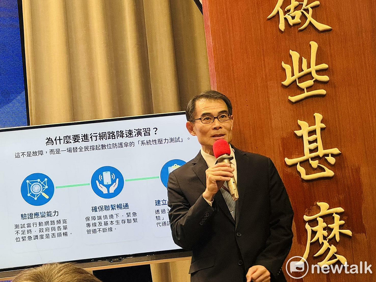 國家通訊傳播委員會(NCC)基礎設施處梁伯州處長。 圖：謝莉慧/攝