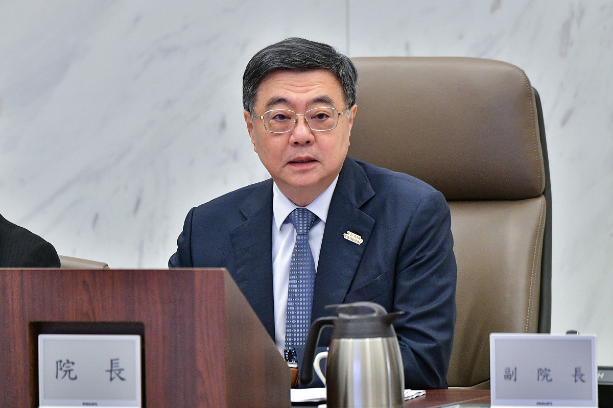 行政院長卓榮泰今（23）天主持行政院會，拍板通過「高鐵延伸宜蘭」計畫。 圖：行政院提供
