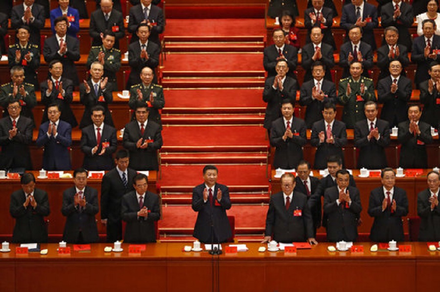 中共第十九次全國代表大會後，在中共中央總書記習近平掌權下，中國維權人士境況嚴重惡化。 圖：達志影像/美聯社資料照片