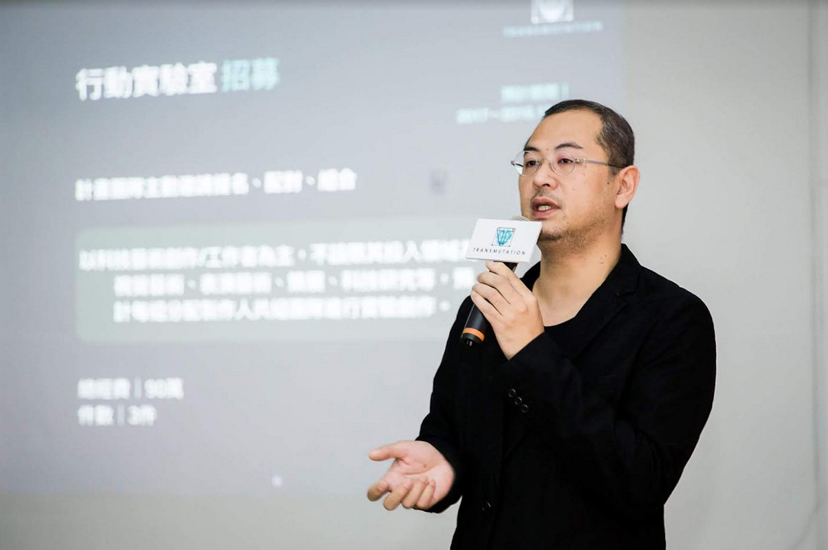 計畫主持人蔡宏賢致詞。 圖：文化部/提供