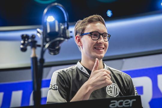 北美最強中路Bjergsen宣佈續約TSM。 圖：翻攝自 LoL Esports Photos flickr