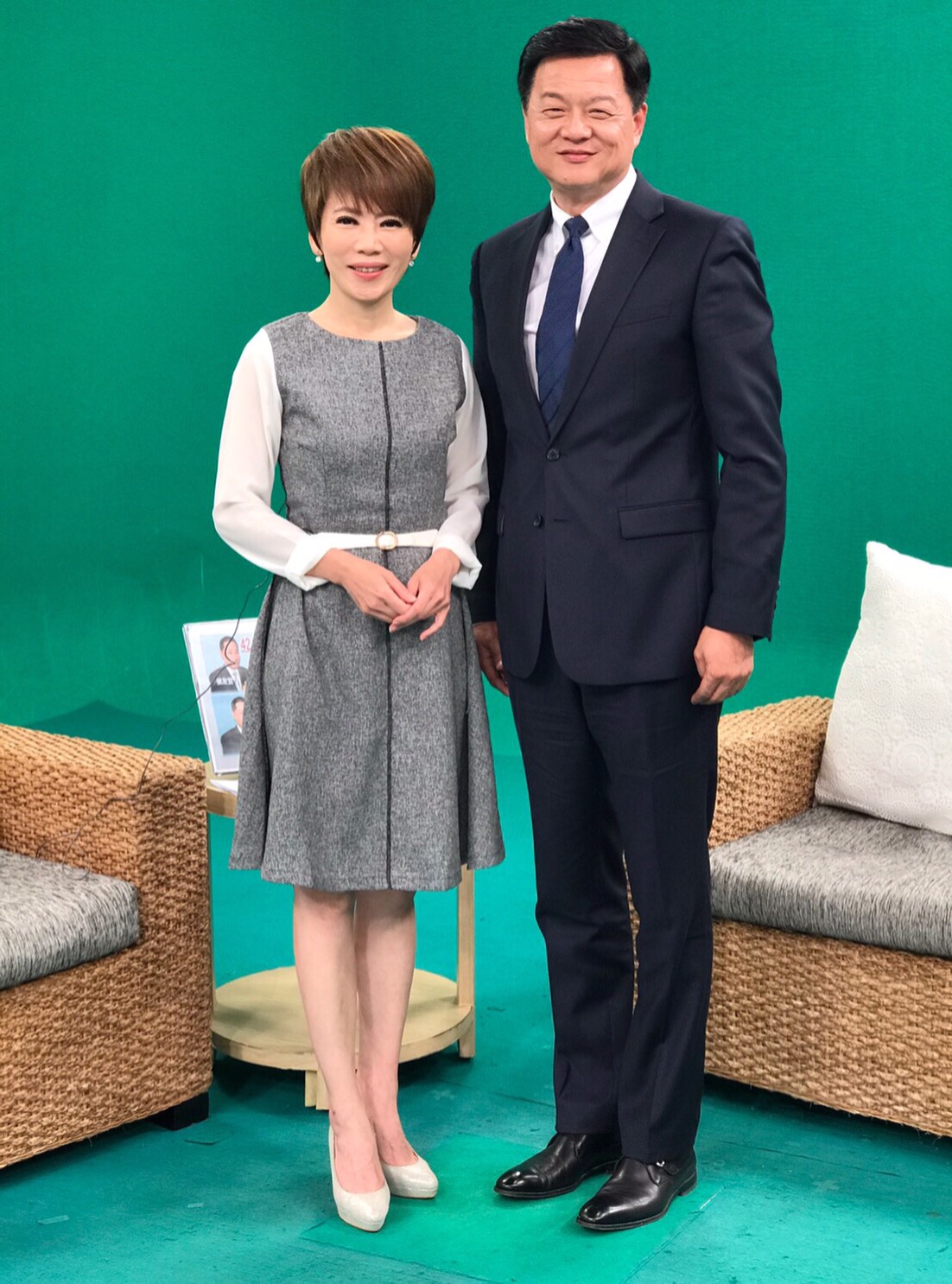 周錫瑋直言批評侯友宜的高民調是「灌票」，強調史上從沒哪位參選縣市長者民調可以這麼高; 還鐵口直斷說，民進黨2018這局一定是徵召賴清德參選新北市長！ 圖：壹電視/提供