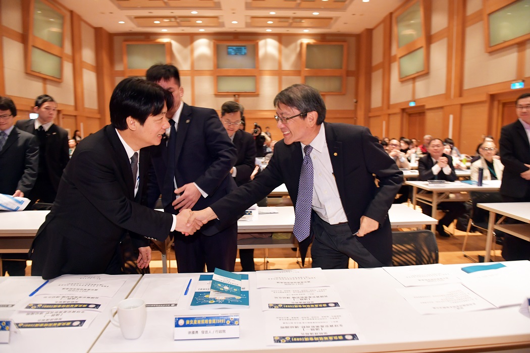 行政院舉辦為期兩天的「資安產業策略會議（SRB）」，閣揆賴清德出席閉幕式。 圖：行政院/提供
