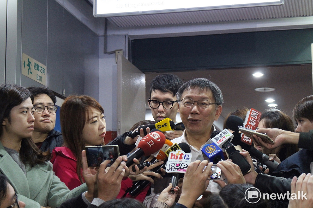 台北市長柯文哲。 圖：周煊惠 / 攝