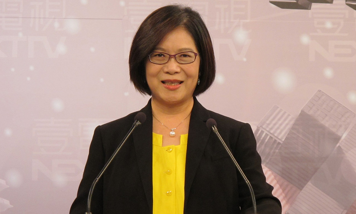 對於慶富政治獻金，立委管碧玲25日回答，「我在這次選舉沒有跟慶富募款」。 圖：林朝億/攝