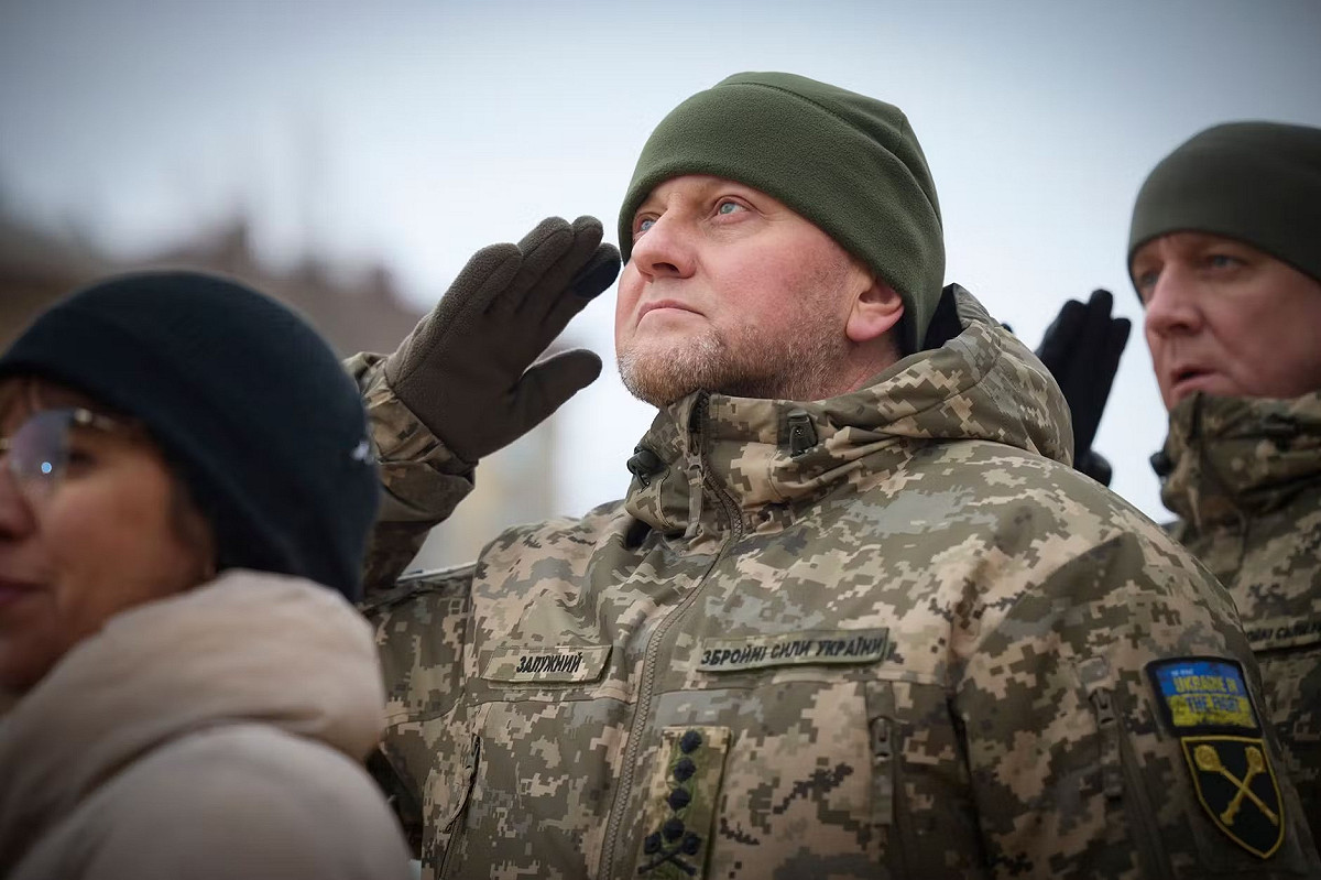 烏克蘭新任總參謀長伊霍爾・斯基比尤克（Ihor Skybyuk）接掌軍方高層職務。 圖：翻攝自 X @GeopolPt