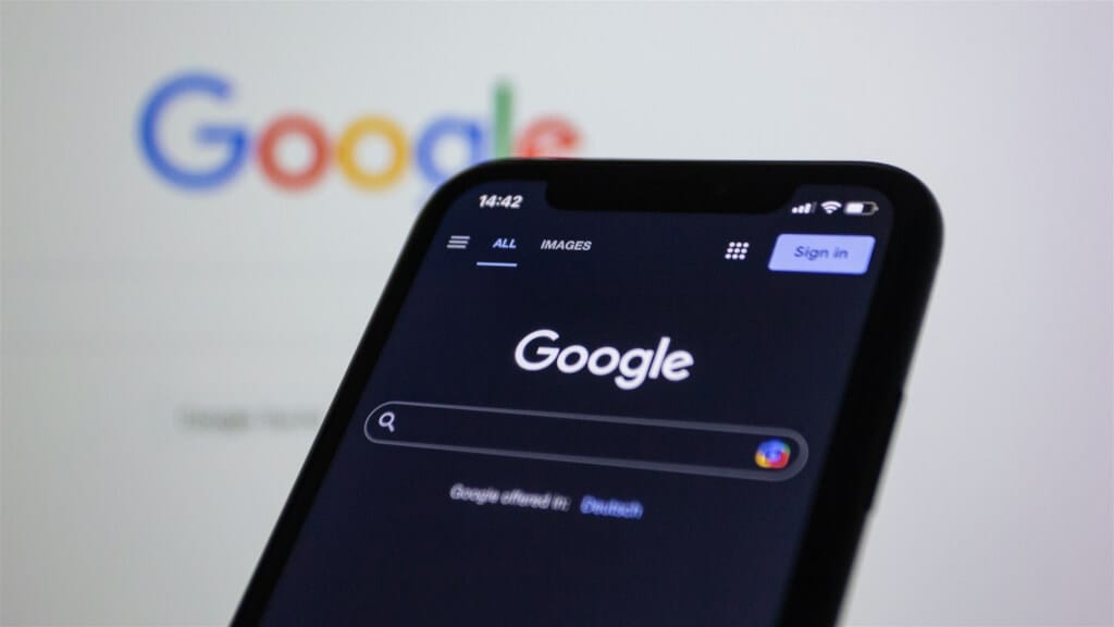 搜尋引擎Google。（圖取自Unsplash圖庫）
