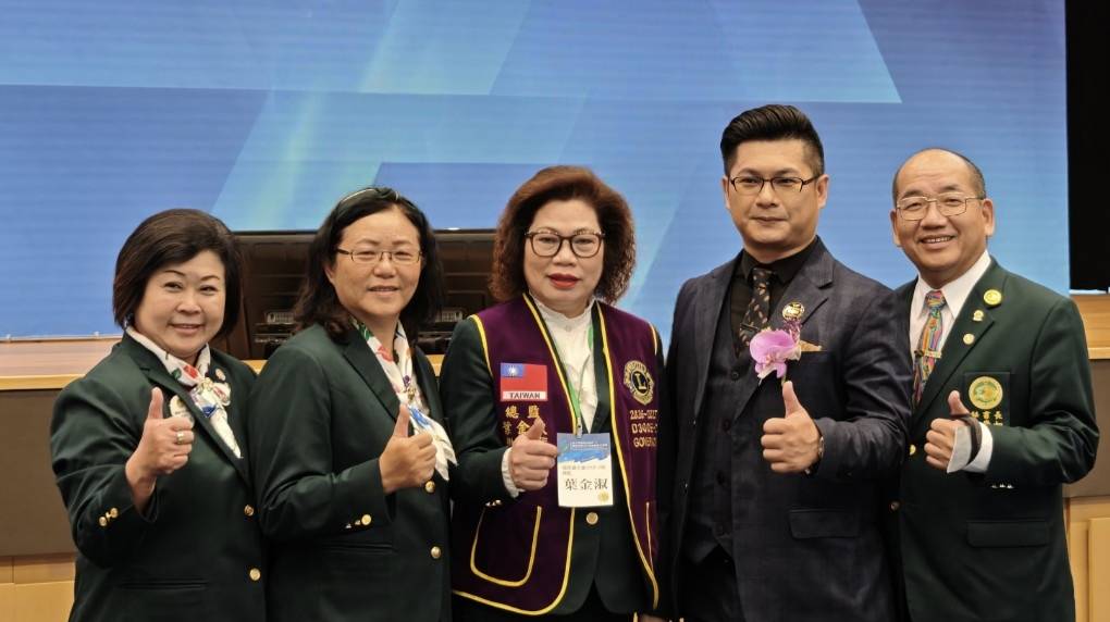 國際獅子會300E-2區總監葉金淑(中)。 圖：50淨零解方聯盟協會／提供